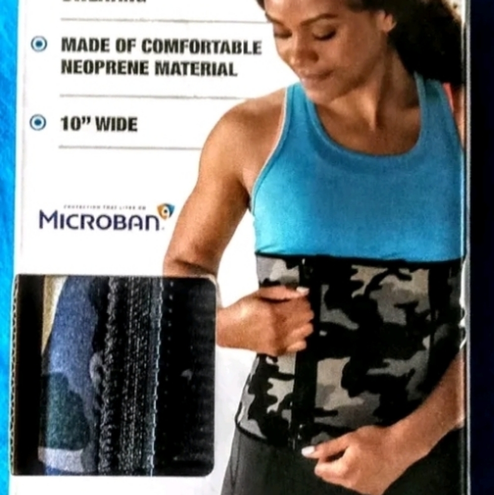 Adjustable zipper waist trimmer